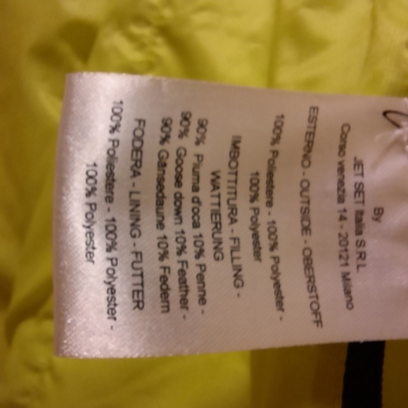 Luxury Swiss JET SET Goose Down Reversible Performance Ski Jacket Puffer Coat - Picture 16 of 16